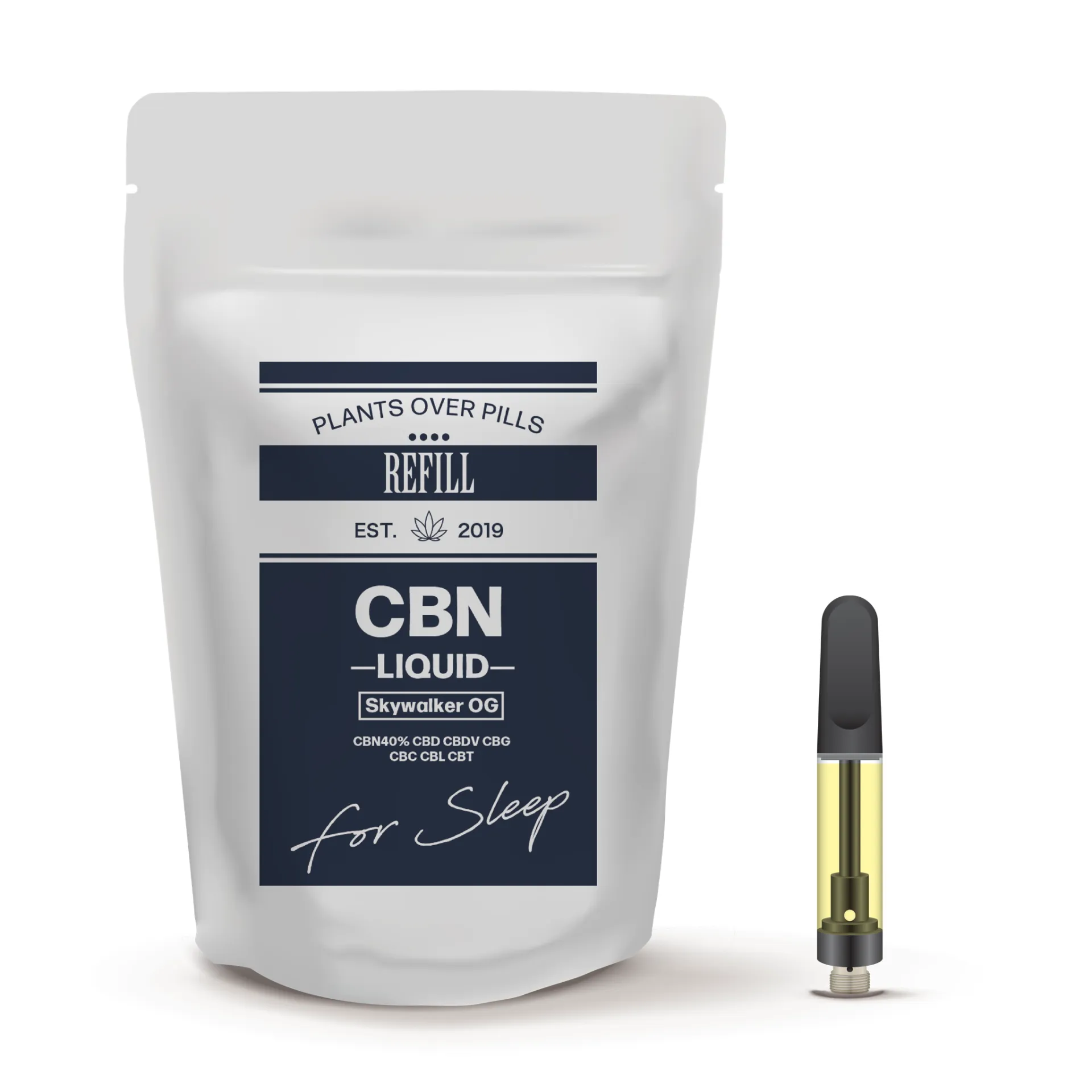 REFILL CBN カートリッジ CBN 40% 1.0ml 【Skywalker OG】